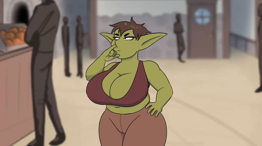 balls slaps elves tits — short hair