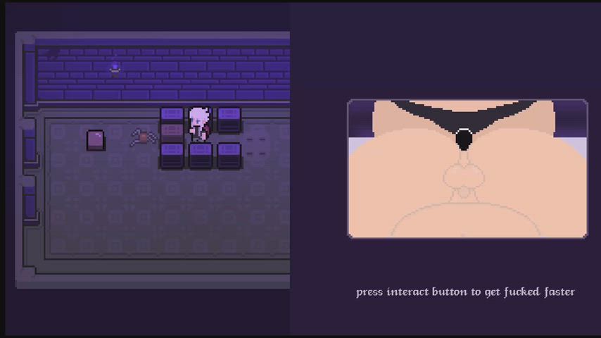 Femboy fucked by his domme! Yes, it's the same game. Zelda-like mixed with femdom. Keyholder Project 💜