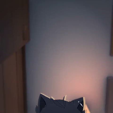 Releasing stress with a cat girl