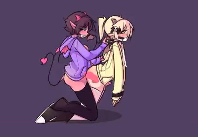 Deep in the ass