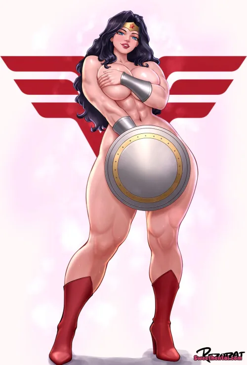 Wonder Woman's Censoring Shield