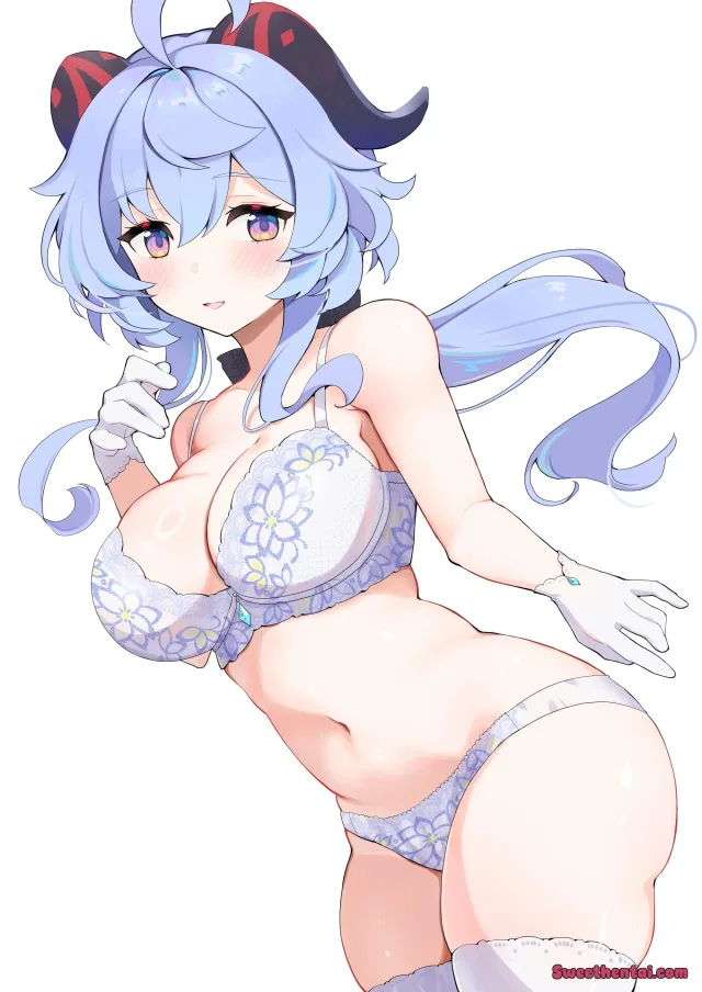 Daily Ganyu Lewdie #1599 Absoluteely Cute Cocogoat