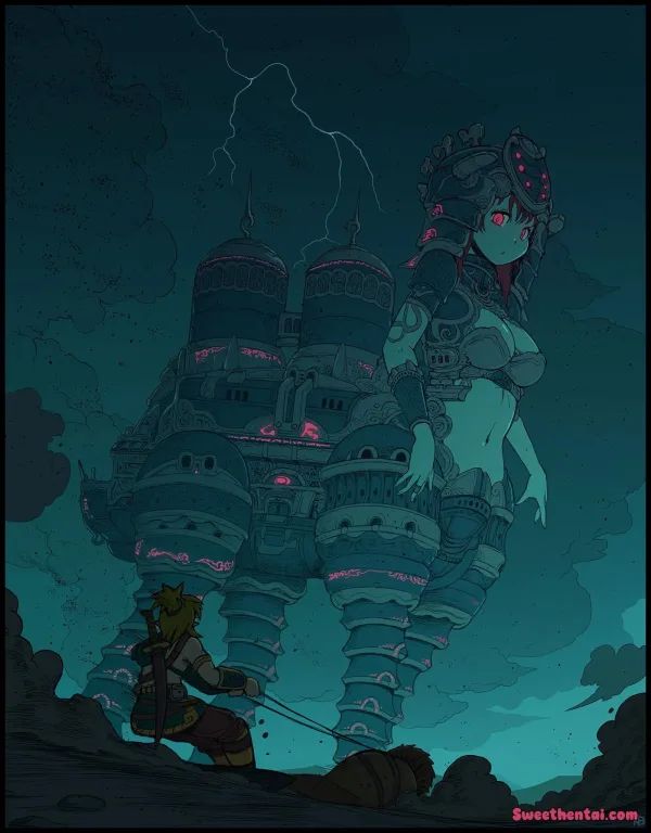 Approaching the divine giantess by Karbo