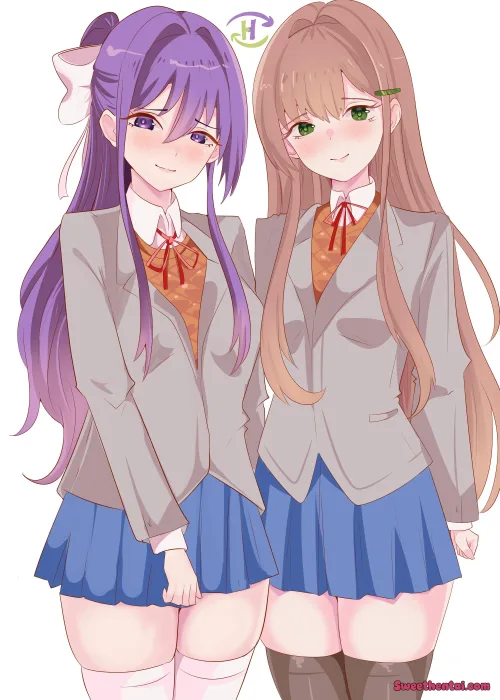 Monika &amp; Yuri Hair Swap