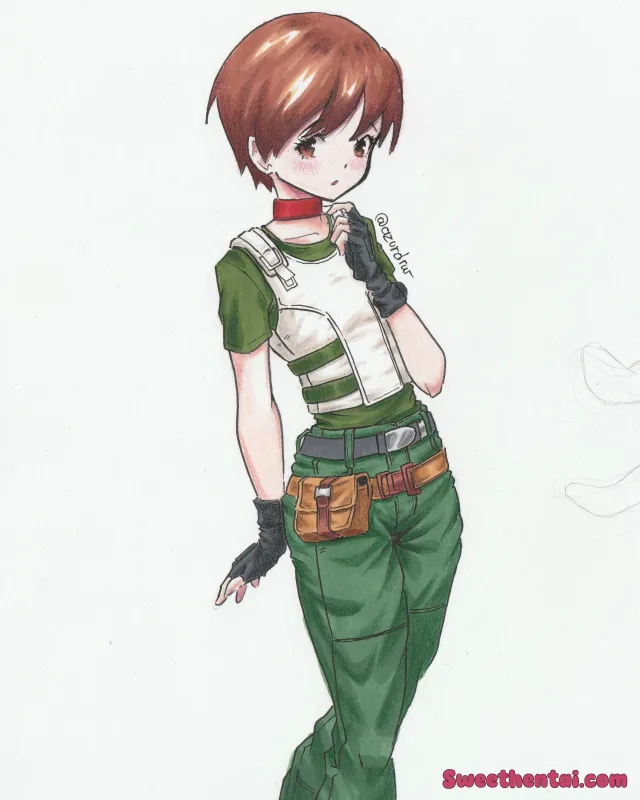 Rebecca looks a little insecure — awwnime
