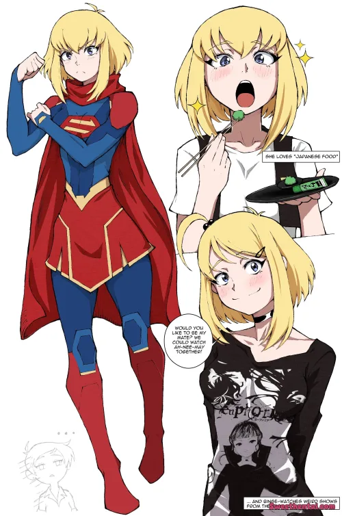 Otaku Supergirl