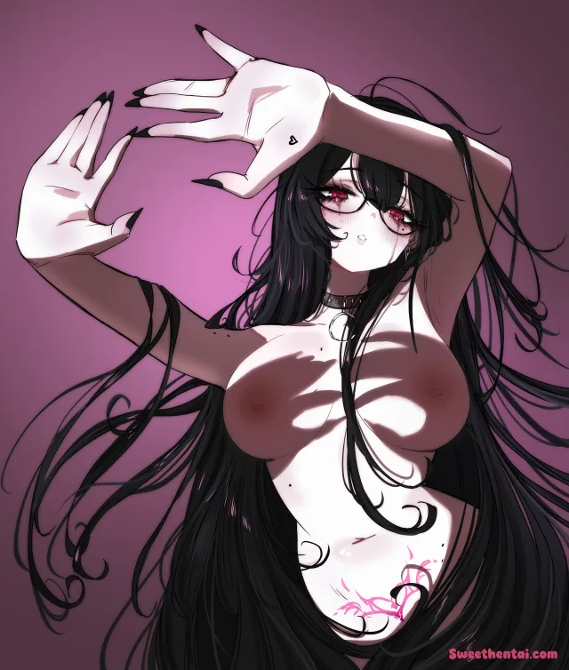 Shadow bra — hentai