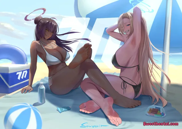 Asuna and Karin — thighdeology