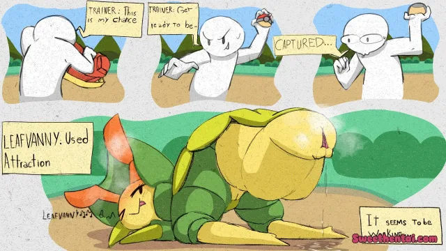 "How to catch a Pokémon in an unconventional way" pag 4 — pokeporn