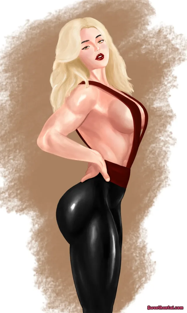 Kala in Leggings — thighs