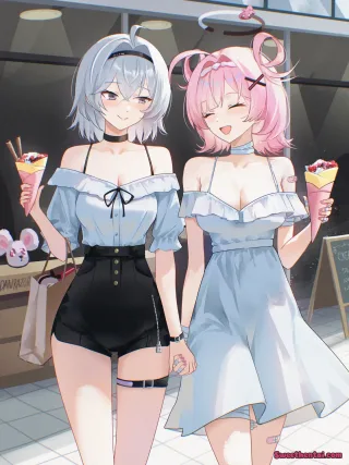 multiple girls